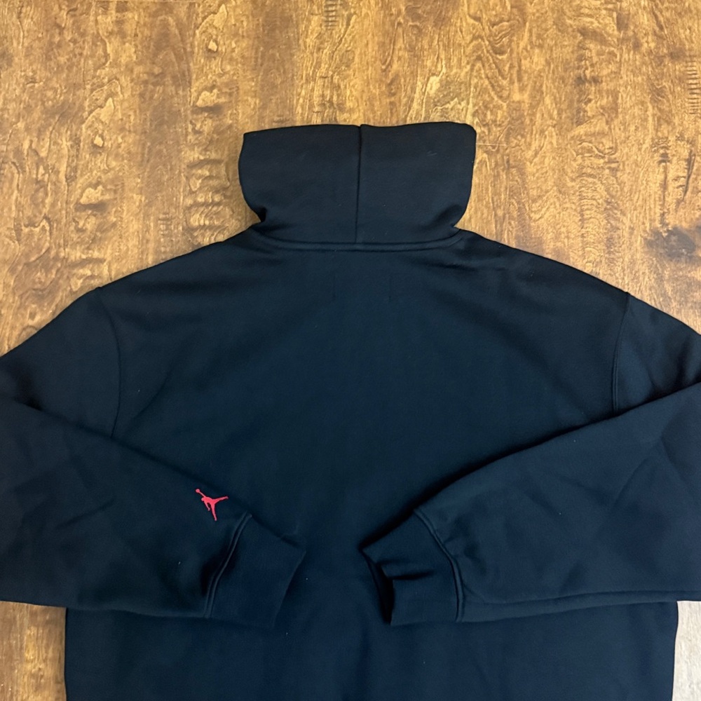 Jordan Multi Sport Chimney Black Graphic Hoodie Size L - Picture 13 of 17